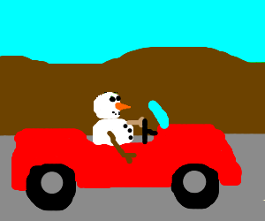 SnowmanCar